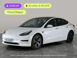 White Used 2022 Tesla Model 3 RWD Sedan | £20,284 (Fair price)