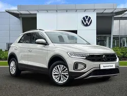 Ascot grey Used 2022 VW T-Roc Life SUV | £17,791 (Fair price)