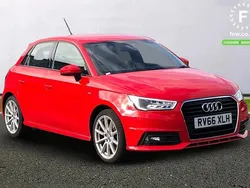 Red Used 2016 Audi A1 Sportback S-Line Hatchback | £12,599 (Fair price)