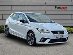 White Used 2025 Seat Ibiza XCELLENCE Lux Hatchback | £19,666 (Fair price)