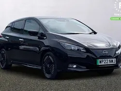 Black Used 2022 Nissan Leaf 360º Hatchback | £10,799 (Fair price)