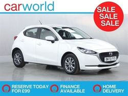 White Used 2021 Mazda 2 Hatchback | £13,188 (Fair price)