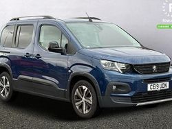 Blue Used 2019 Peugeot Rifter GT-line MPV | £15,999 (Good price)