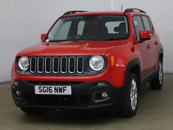 Red Used 2016 Jeep Renegade Longitude SUV | £7,190 (Fair price)