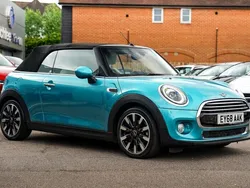 Turquoise Used 2018 Mini Cooper Cabriolet Exclusive Cabriolet | £16,495 (Fair price)