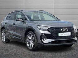 Grey Used 2024 Audi Q4 e-tron Advanced SUV | £35,650 (Fair price)