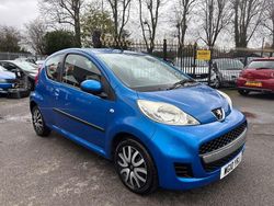 Blue Used 2010 Peugeot 107 Hatchback | £3,990 (Fair price)