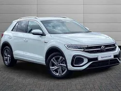 White Used 2025 VW T-Roc R-line SUV | £29,195 (Fair price)