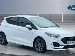 White Used 2022 Ford Fiesta ST-Line Hatchback | £13,704 (Fair price)