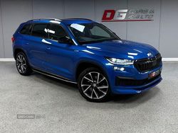 Blue Used 2021 Skoda Kodiaq SportLine SUV | £25,450