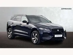 Portofino blue Used 2024 Jaguar F-Pace R-Dynamic SUV | £45,095 (Expensive)