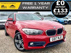 Red Used 2017 BMW 116 Sport Line Hatchback | £5,490 (Fair price)
