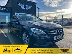 Blue Used 2017 Mercedes C200 Premium Estate | £10,495 (Good price)