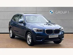 Blue Used 2018 BMW X3 Comfort Edition SUV | £23,995 (Fair price)