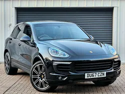 Black Used 2018 Porsche Cayenne Platinum Edition SUV | £23,995 (Fair price)
