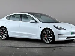 White Used 2020 Tesla Model 3 Performance Sedan | £17,998 (Good price)