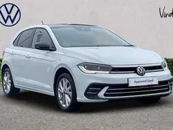 White Used 2022 VW Polo Style Hatchback | £15,853 (Fair price)