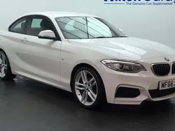 White Used 2016 BMW 218 M Sport Coupe | £13,200 (Fair price)