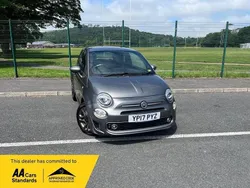 Grey Used 2017 Fiat 500S S Hatchback | £6,995 (A bit pricey)