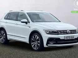 White Used 2020 VW Tiguan SEL SUV | £22,099 (Fair price)