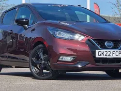 Red Used 2022 Nissan Micra Hatchback | £13,295 (Good price)