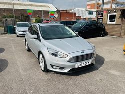 Silver Used 2017 Ford Focus Titanium X Hatchback | £8,495 (Fair price)