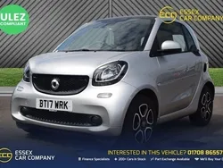 Silver Used 2017 Smart ForTwo Coupé Premium Coupe | £8,730 (Fair price)