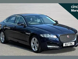 Blue Used 2017 Jaguar XF Portfolio Sedan | £11,540 (Good price)