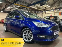 Blue Used 2018 Ford C-MAX Zetec MPV | £4,989 (Fair price)