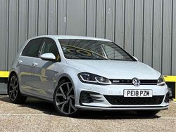 Silver Used 2018 VW Golf VII GTD Hatchback | £13,995 (Fair price)