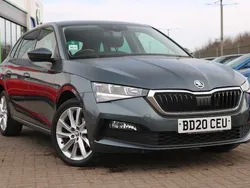 Quartz grey metallic Used 2020 Skoda Scala SE L Hatchback | £14,250 (Fair price)