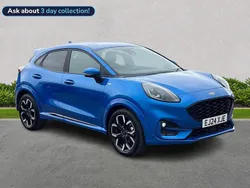 Blue Used 2024 Ford Puma ST-Line X SUV | £19,590 (Fair price)