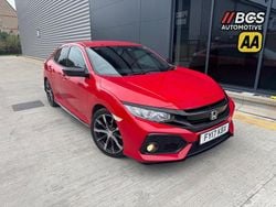 Red Used 2017 Honda Civic SR Hatchback | £10,495 (Good price)