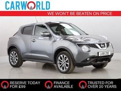 Grey Used 2018 Nissan Juke Tekna SUV | £10,990 (Fair price)
