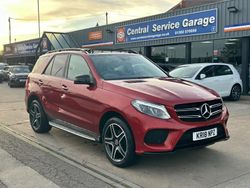 Red Used 2018 Mercedes GLE250 Premium Plus Estate | £26,495 (A bit pricey)