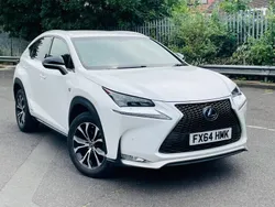 White Used 2015 Lexus NX300h Sport Line SUV | £14,575 (Expensive)