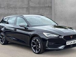 Midnight black Used 2024 Cupra Leon Estate | £20,790 (Fair price)