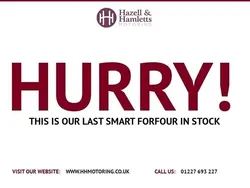 Grey Used 2015 Smart ForFour Edition #1 Hatchback | £4,995 (A bit pricey)