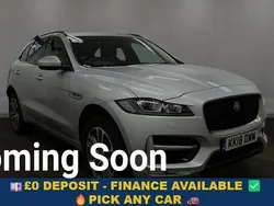 Silver Used 2018 Jaguar F-Pace R-Sport SUV | £17,499 (Fair price)