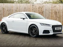 White Used 2018 Audi TT S-Line Coupe | £16,995 (A bit pricey)