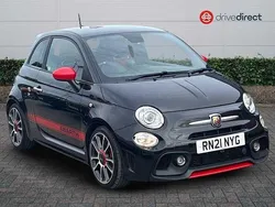 Black Used 2021 Abarth 595 Turismo Hatchback | £14,157 (Fair price)