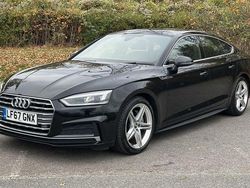 Black Used 2017 Audi A5 Sportback S-Line Hatchback | £15,800 (Fair price)