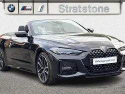 Black Used 2023 BMW 420 M Sport Cabriolet | £43,750