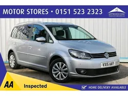 Silver Used 2015 VW Touran Sportline MPV | £6,595