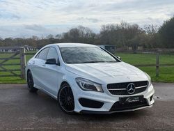 White Used 2016 Mercedes CLA220 AMG Sedan | £9,295 (Fair price)