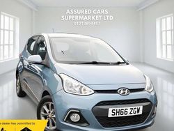 Blue Used 2016 Hyundai i10 Premium Hatchback | £4,785 (Fair price)