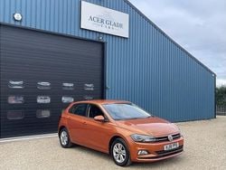 Orange Used 2018 VW Polo SE Hatchback | £9,990 (Fair price)