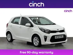 White Used 2019 Kia Picanto 2 Hatchback | £10,549 (Fair price)