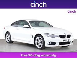 White Used 2018 BMW 420 M Sport Coupe | £15,499 (Fair price)