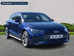 Blue Used 2025 Audi A3 S-Line Hatchback | £29,395 (A bit pricey)